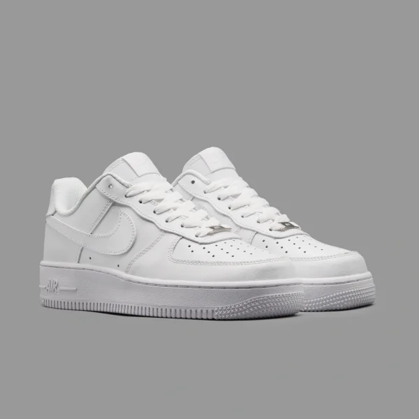 نایکی ایرفورس 1 سفید | Nike Air force 1 white - Image 2