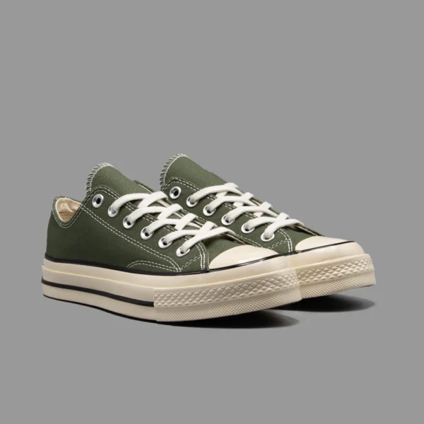 کانورس 1970 سبز سدری ساق کوتاه | Converse 1970s Field Surplus Lowtop - Image 2