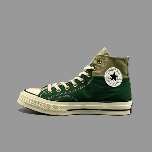 کانورس 1970 سبز کالربلاکد ساقدار | Converse 1970s Green Colorblocked Hightop