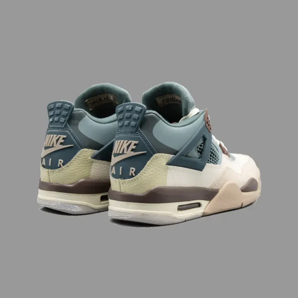 نایکی ایرجردن ۴ اسنورلکس کاستوم | Nike Air Jordan 4 Snorlax Custom - Image 3