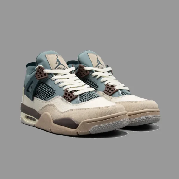 نایکی ایرجردن ۴ اسنورلکس کاستوم | Nike Air Jordan 4 Snorlax Custom - Image 4