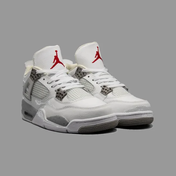 نایکی ایرجردن 4 اورئو سفید | Nike Air Jordan 4 White Oreo - Image 2