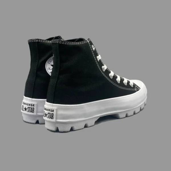 کانورس لاگد مشکی ساقدار | Converse Lugged Black Hightop - Image 3
