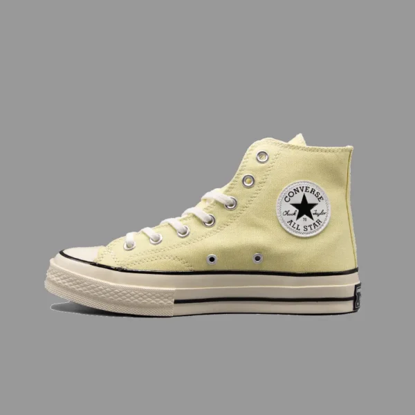 کانورس 1970 زرد کمرنگ ساقدار | Converse 1970s Creamy Yellow Hightop