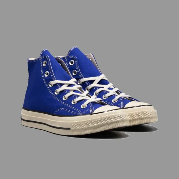 کانورس 1970 آبی کاربنی ساقدار | Converse 1970s Lake Blue Hightop - Image 3