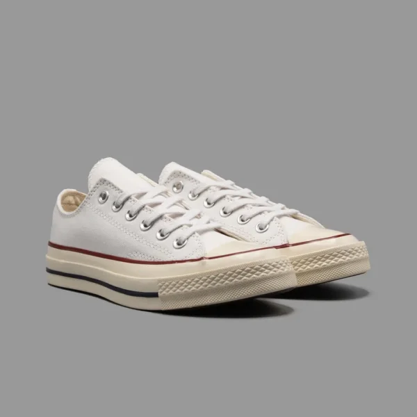 کانورس 1970s سفید ساق کوتاه | Converse Chuck 70s White Lowtop - Image 2