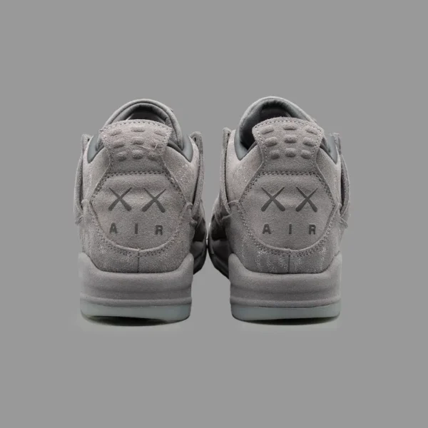 نایکی ایرجردن ۴ کاز طوسی | Nike Air Jordan 4 Kaws Cool Grey - Image 4