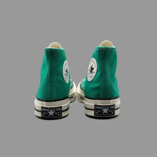 کانورس 1970 سبز تیفانی ساقدار | Converse 1970s Tiffany Green Hightop - Image 4