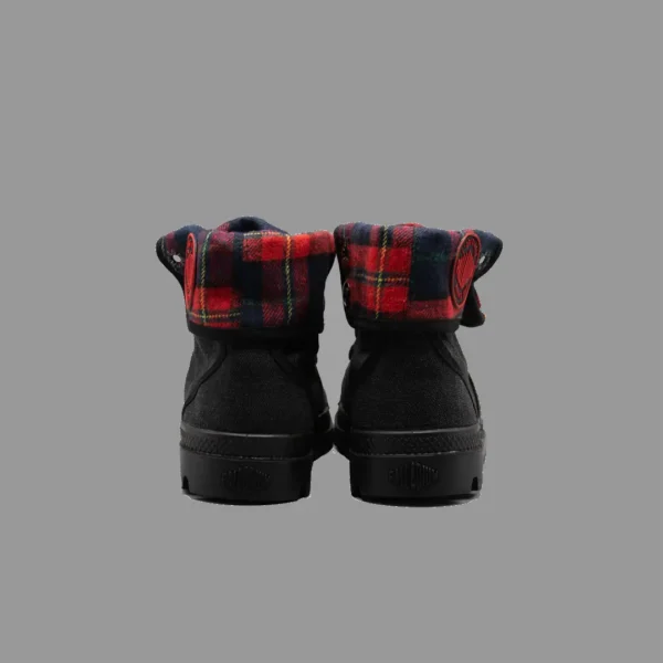 پالادیوم بگی ذغالی/چهارخونه | Palladium Pallabrousse Baggy Carbonic/Checkered - Image 4