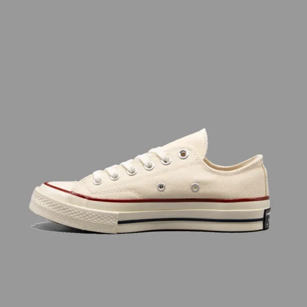 کانورس 1970s شیری ساق کوتاه | Converse Chuck 70s Beige White Lowtop