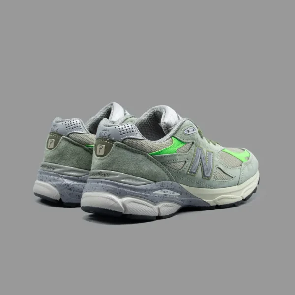 نیوبالانس990 پاتا زیتونی | New Balance 990 Patta Olive Green - Image 3