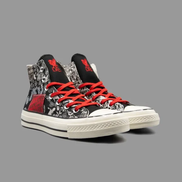 کانورس 1970 لیورپول ساقدار | Converse 1970s X Liverpool FC Hightop - Image 2