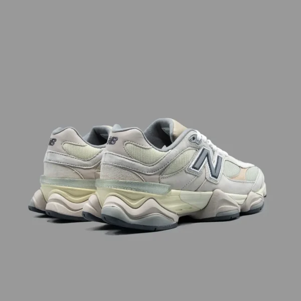 نیوبالانس 9060 سبز طوسی عاجی | New Balance 9060 Green Ivory Grey - Image 3