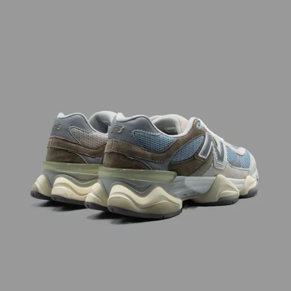 نیوبالانس 9060 آبی خاکی عاجی | New Balance 9060 Sea Salt Blue - Image 3