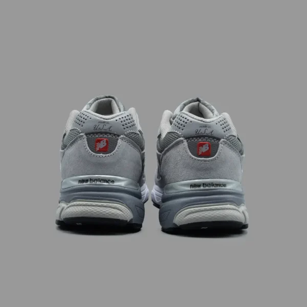 نیوبالانس990 طوسی سفید | New Balance 990 Gray White - Image 4