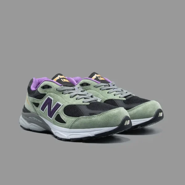نیوبالانس990 تدی سانتیس زیتونی | New Balance 990 Teddy Santis Olive Leaf - Image 2