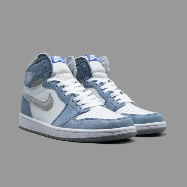 نایکی جردن 1 هایپر رویال ساقدار | Air Jordan 1 Retro High Hyper Royal Smoke Grey - Image 2