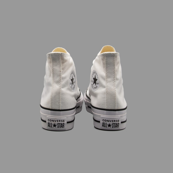 کانورس پلتفرم سفید ساقدار | Converse Platform White Hightop - Image 4