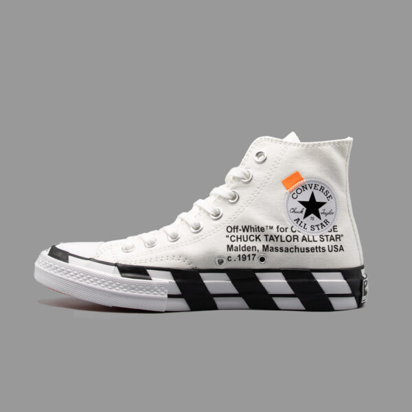 کانورس آف وایت ساقدار | Converse Off White Hightop
