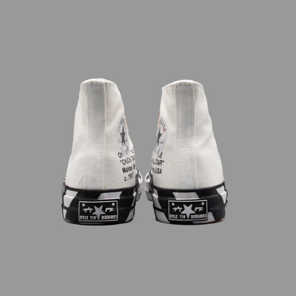 کانورس آف وایت ساقدار | Converse Off White Hightop - Image 4