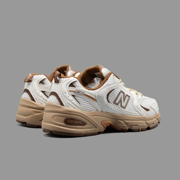 نیوبالانس 530 سفید کاراملی | New Balance 530 White Caramel - Image 3
