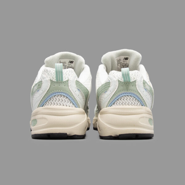 نیوبالانس 530 سفید آبی سبز | New Balance 530 White Blue Green - Image 4