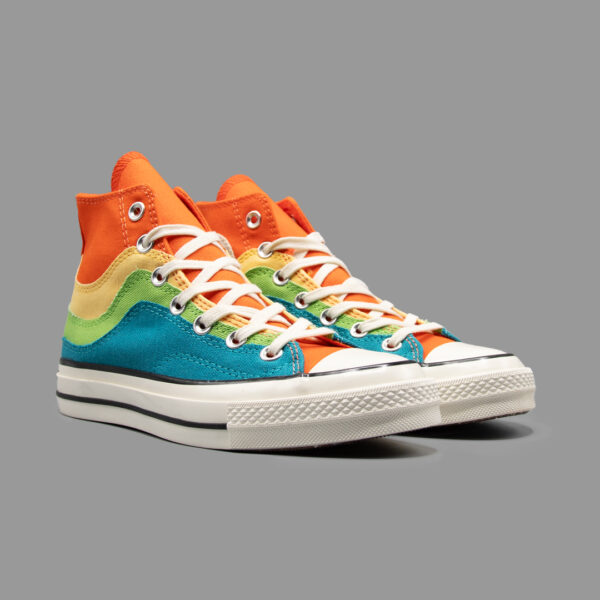 کانورس 1970 موجی جنگل ساقدار | Converse 1970s Wavy Jungle Hightop - Image 2