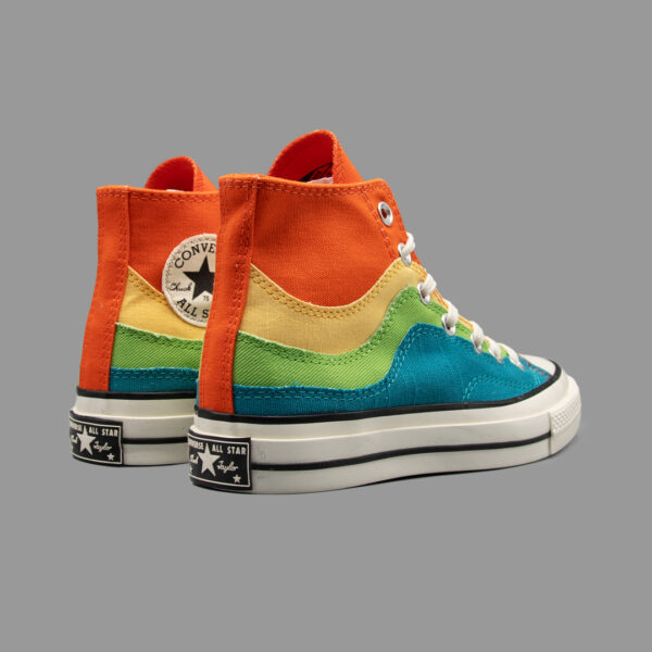 کانورس 1970 موجی جنگل ساقدار | Converse 1970s Wavy Jungle Hightop - Image 3