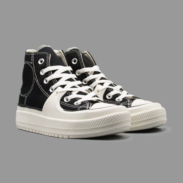 کانورس کانستراکت مشکی ساقدار | Converse Construct Black Hightop - Image 2