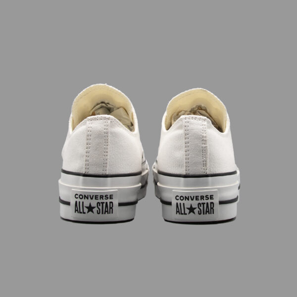 کانورس پلتفرم سفید ساق کوتاه | Converse Platform White Lowtop - Image 4