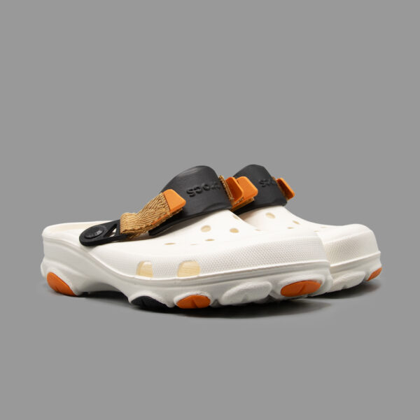 کراکس آل ترین سفید خاکی | Crocs All Terrain White Khaki - Image 2