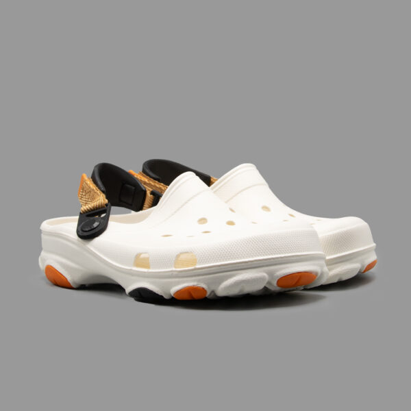 کراکس آل ترین سفید خاکی | Crocs All Terrain White Khaki - Image 3
