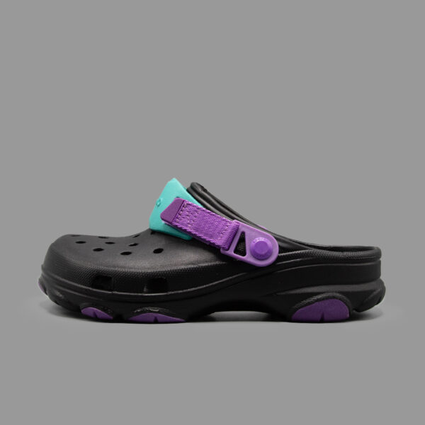 کراکس آل ترین مشکی بنفش | Crocs All Terrain Black-Purple