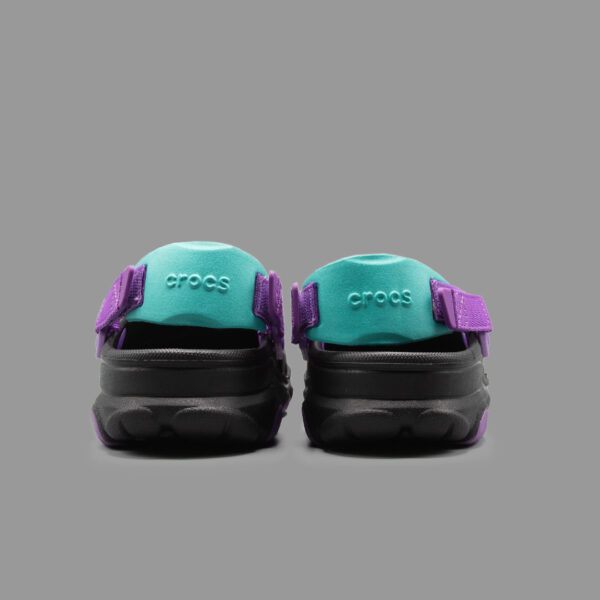 کراکس آل ترین مشکی بنفش | Crocs All Terrain Black-Purple - Image 5