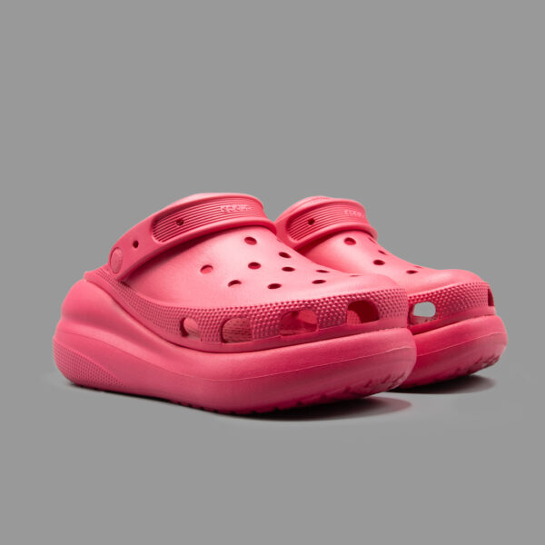 کراکس کراش سرخابی | Crocs Crush Purplish Red - Image 2