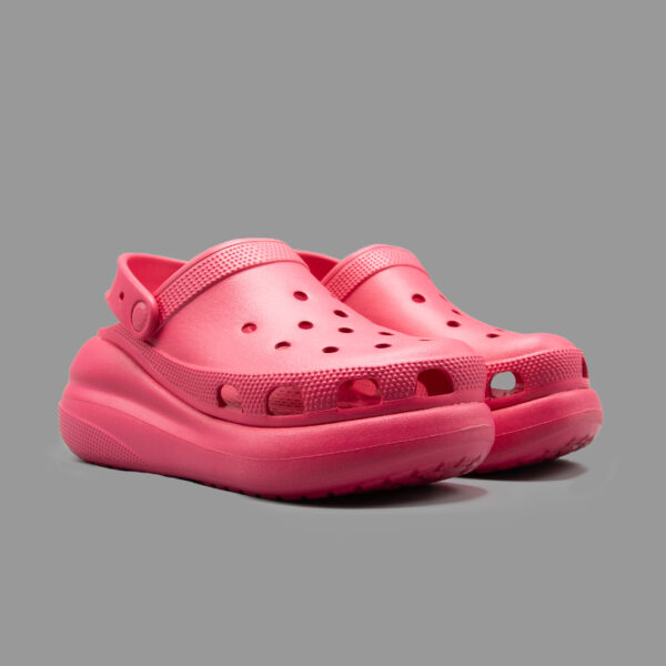 کراکس کراش سرخابی | Crocs Crush Purplish Red - Image 3