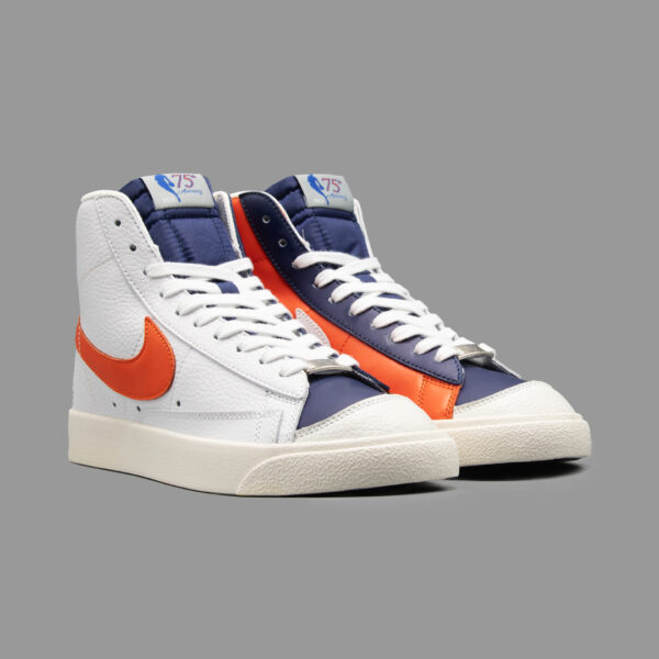 نایکی بلیزر ان بی ای نارنجی ساقدار | Nike Blazer Mid 77 NBA Orange - Image 2