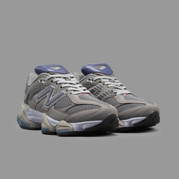 نیوبالانس 9060 طوسی بنفش | New Balance 9060 Gray Purple - Image 2