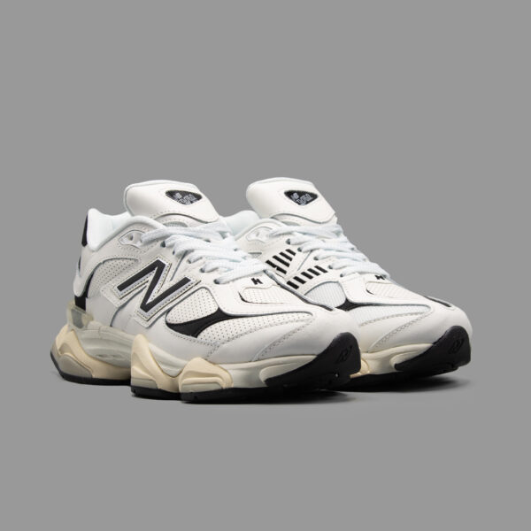 نیوبالانس 9060 سفید مشکی | New Balance 9060 White Black - Image 2