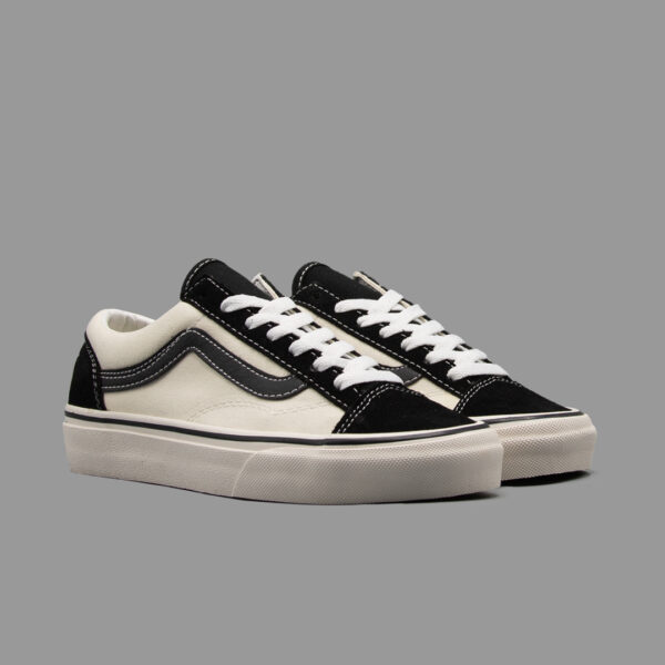 ونس اولداسکول استایل 36 مشکی سفید | Vans Oldskool Style 36 Black white - Image 2