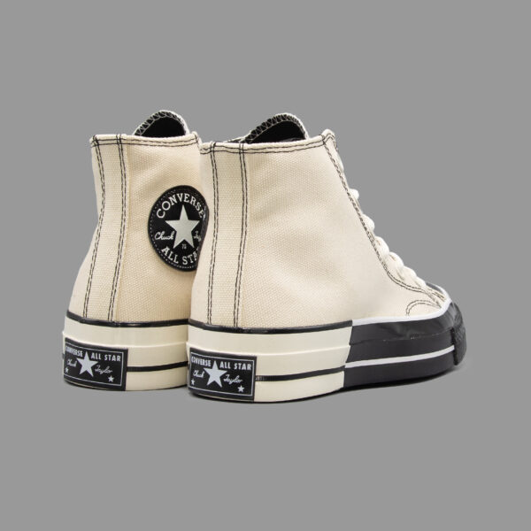 کانورس 1970 عاجی مشکی | Converse Chuck 70s Ivory Black - Image 3