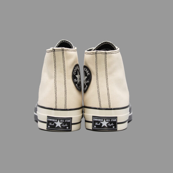 کانورس 1970 عاجی مشکی | Converse Chuck 70s Ivory Black - Image 4