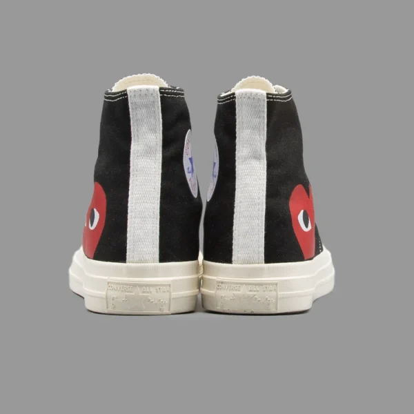 کانورس پلی مشکی ساقدار | Converse Cdg Play Black Hightop - Image 4