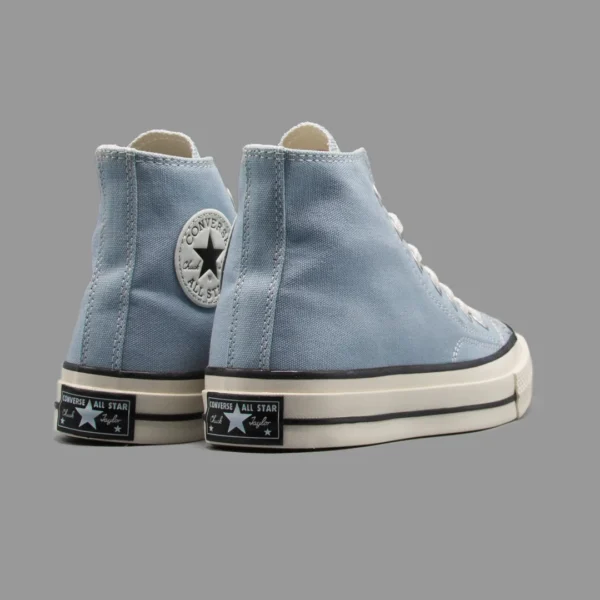 کانورس 1970 آبی روشن ساقدار | Converse 1970s Light Blue Hightop - Image 3