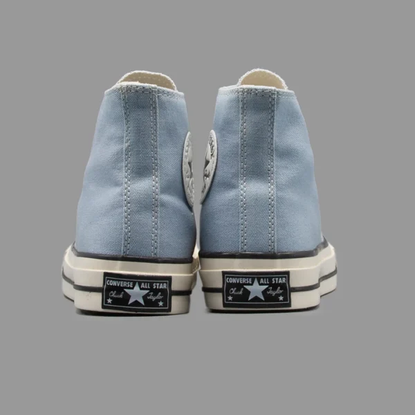 کانورس 1970 آبی روشن ساقدار | Converse 1970s Light Blue Hightop - Image 4