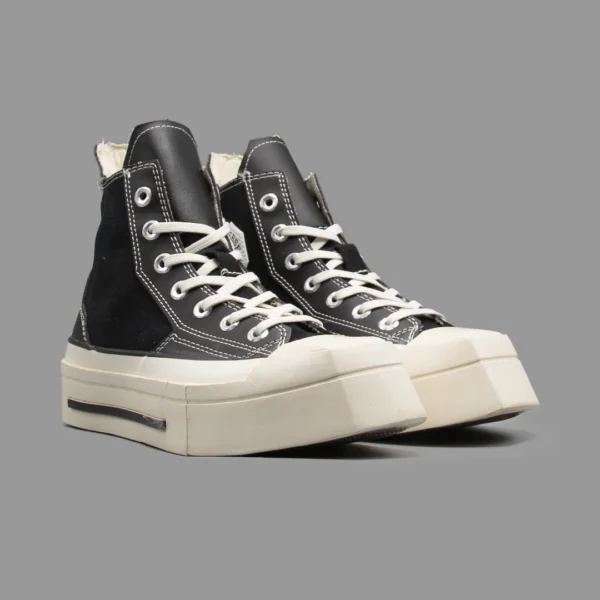 کانورس اسکوئرد مشکی ساق بلند | Converse De Luxe Squared Black Hightop - Image 2