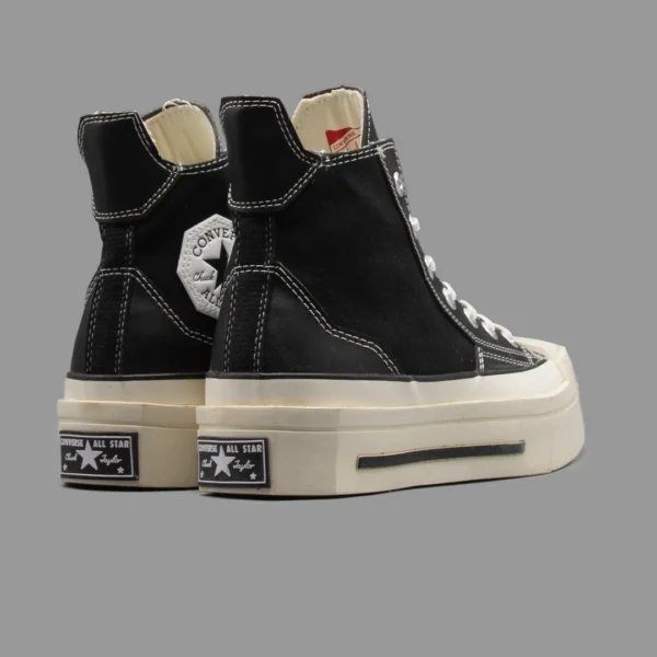کانورس اسکوئرد مشکی ساق بلند | Converse De Luxe Squared Black Hightop - Image 3