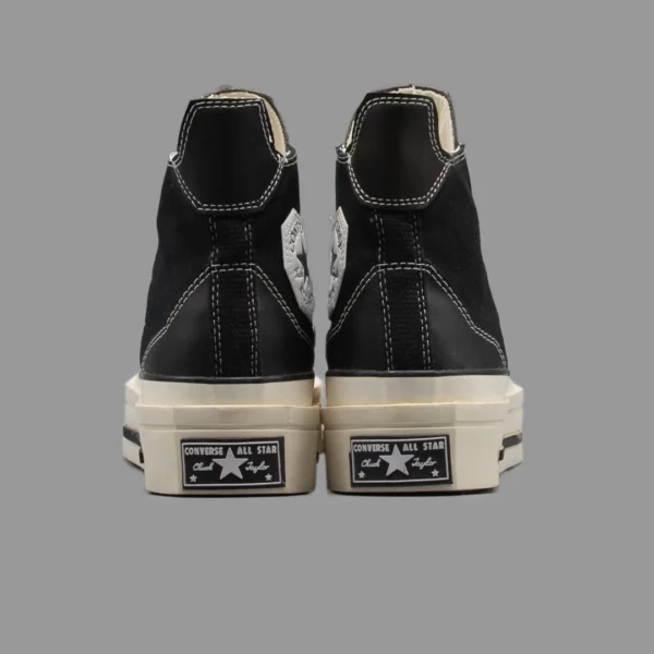 کانورس اسکوئرد مشکی ساق بلند | Converse De Luxe Squared Black Hightop - Image 4