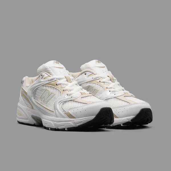 نیوبالانس 530 سفید طلایی | New Balance 530 White Gold - Image 2