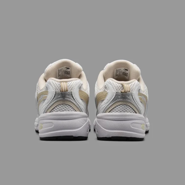 نیوبالانس 530 سفید طلایی | New Balance 530 White Gold - Image 4